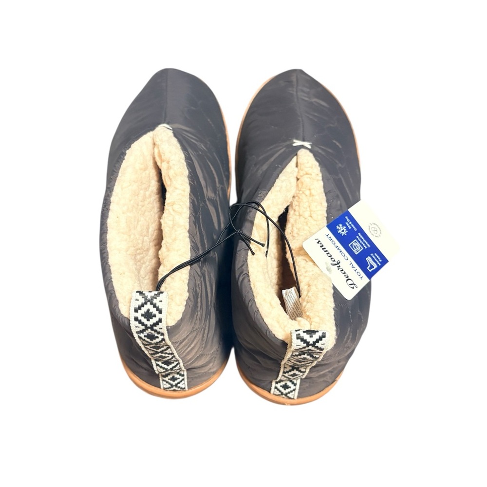 Cozy Black Quilted Women's Shoes
